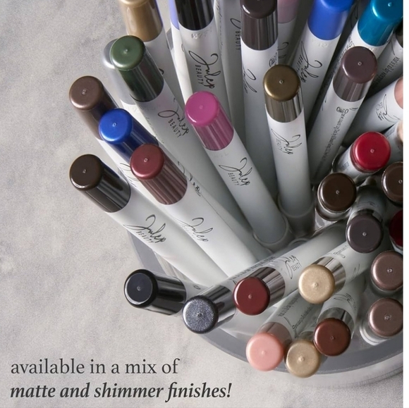 Julep Beauty When Pencil Met Gel Eyeliner Duo: Ocean Blue & Blackest Black, NIB - Picture 5 of 10